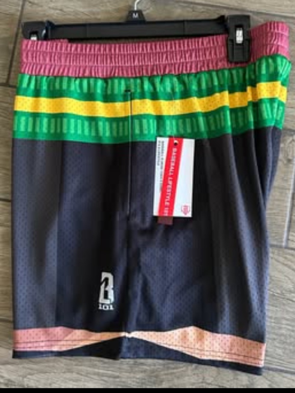 NWT… Baseball Lifestyle 101 Men's Pencil Mesh Shorts